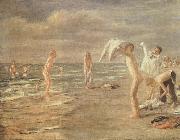 Max Liebermann Boys Bathing oil painting reproduction